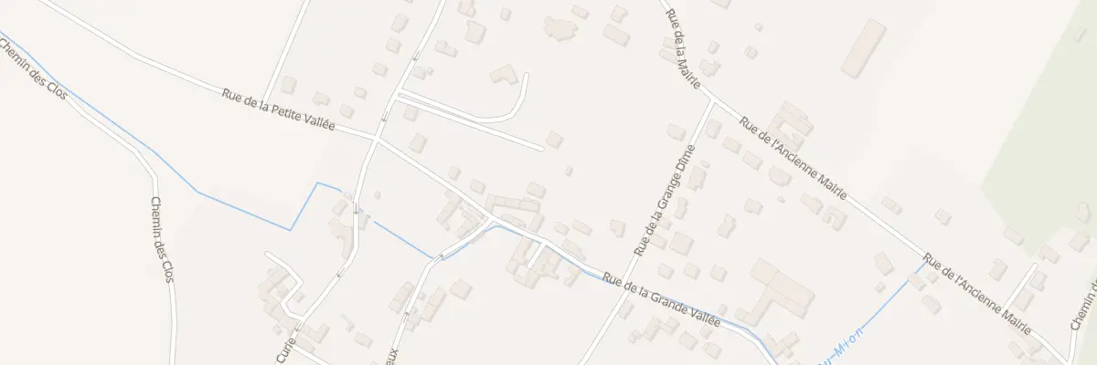 Plan du 11 Rue de la Grande Vallée à Fontenay-Saint-Père