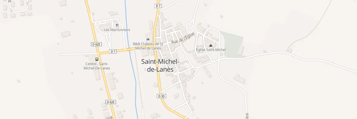 Plan du 5076 Rue des Lilas à Saint-Michel-de-Lanès