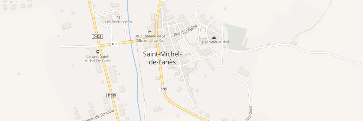Plan du 4 Rue des Menuisiers à Saint-Michel-de-Lanès