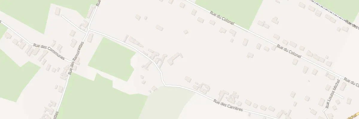 Plan du 26 Rue des Carrieres à Ferques