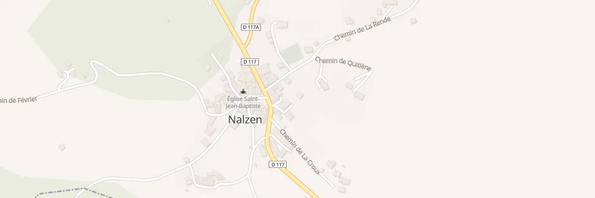 Plan du 43 Nalzen Village à Nalzen