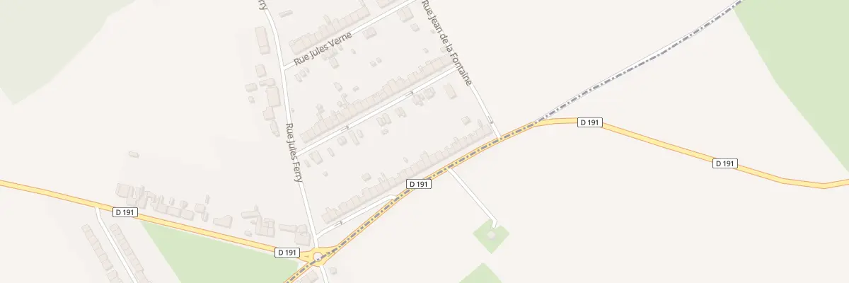 Plan du 37 Rue Alphonse Daudet à Rinxent