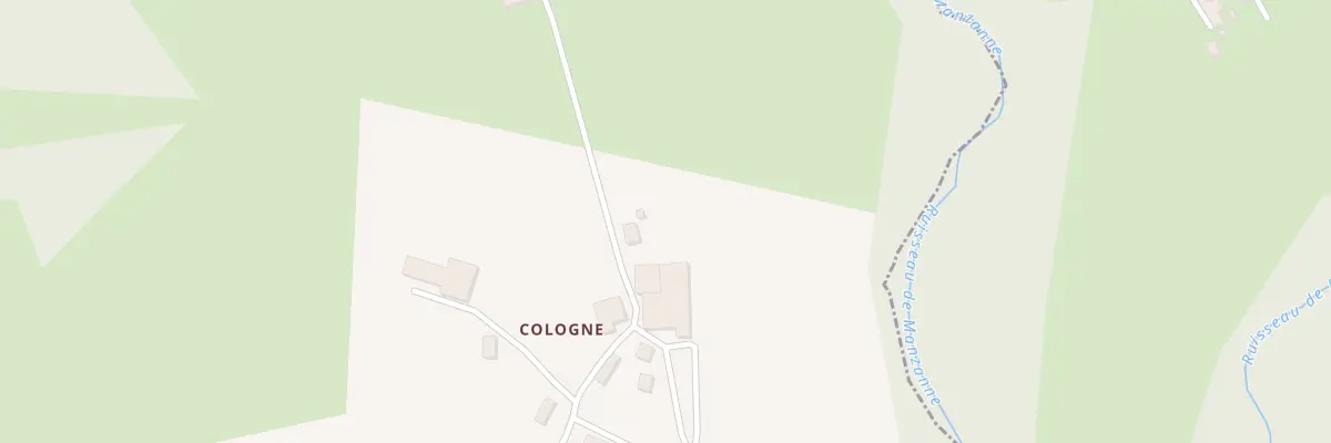 Plan du 1 Cologne à Soudaine-Lavinadière