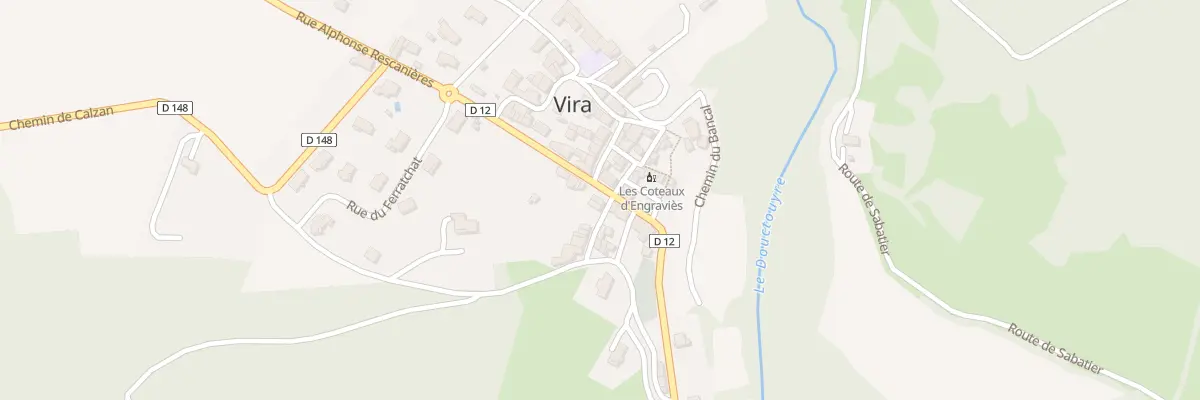 Plan du 2 Rue des Couteliers à Vira