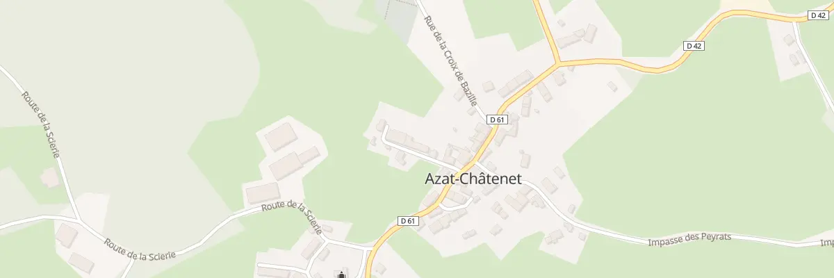 Plan du 4 Imp de l’Ancienne Ecole à Azat-Châtenet
