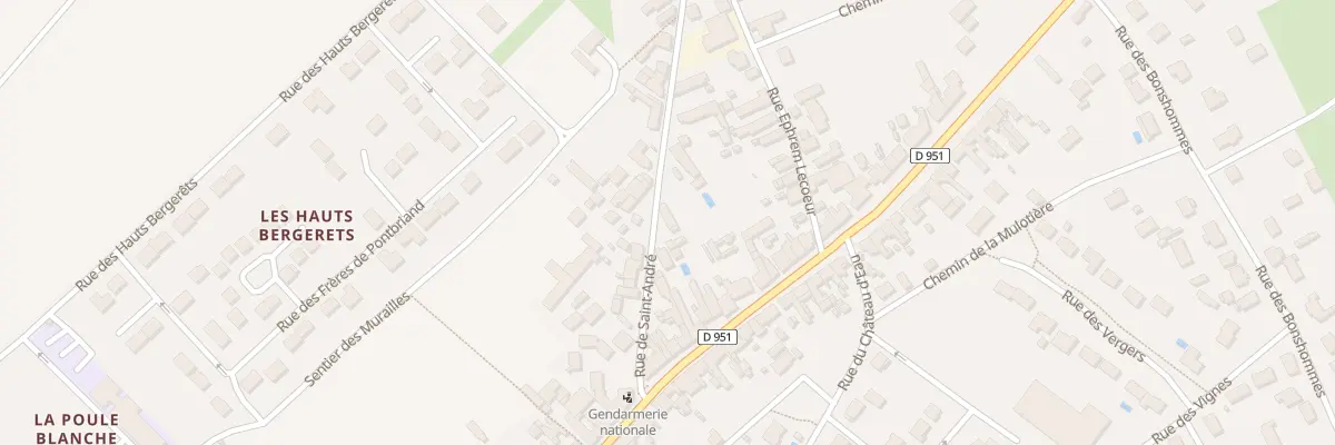 Plan du 6 Rue de St Andre à Cléry-Saint-André