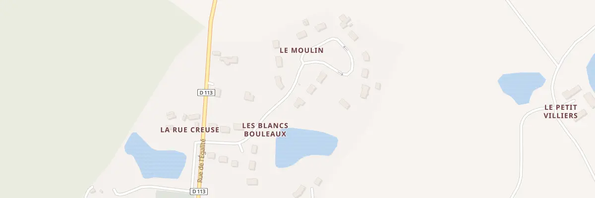 Plan du 14 Rue de l’Étang à Villeny