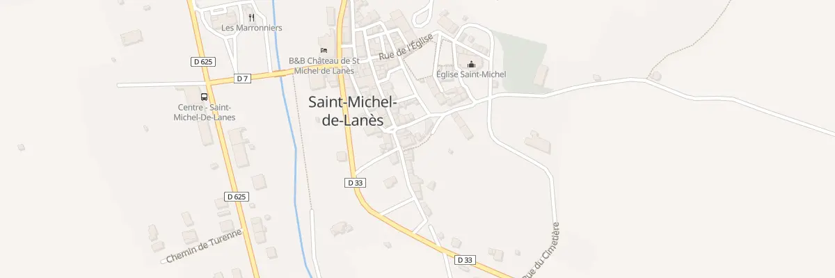 Plan du 1 Rue des Ormeaux à Saint-Michel-de-Lanès