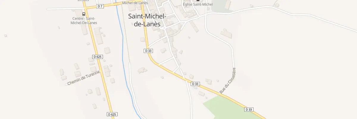 Plan du 4 Rue de la Fontaine à Saint-Michel-de-Lanès