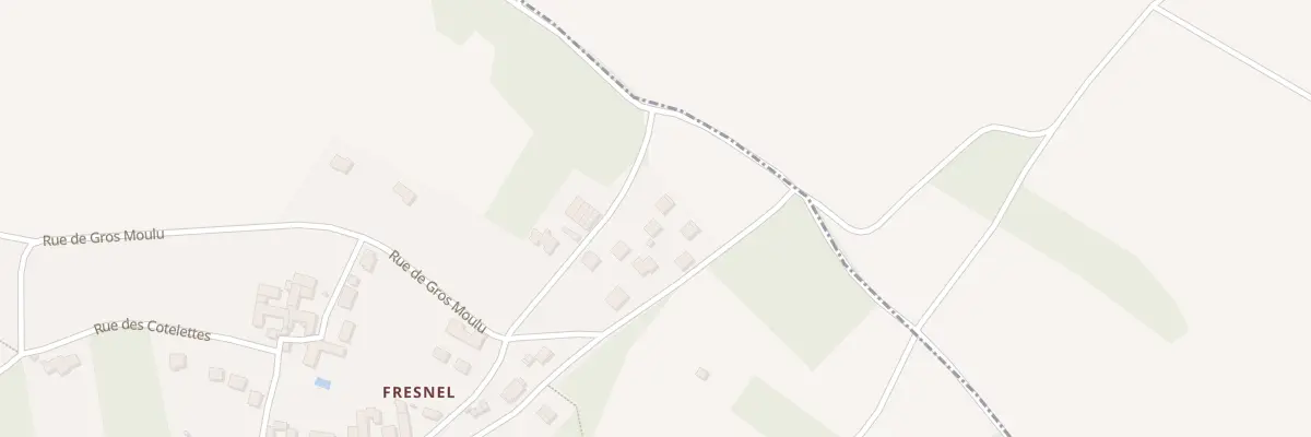 Plan du 33 Rue des Coteaux à Guerville
