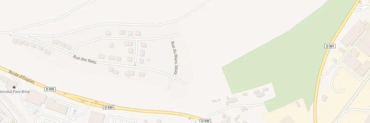Plan du 3 Rue du Blanc Mont à Attin