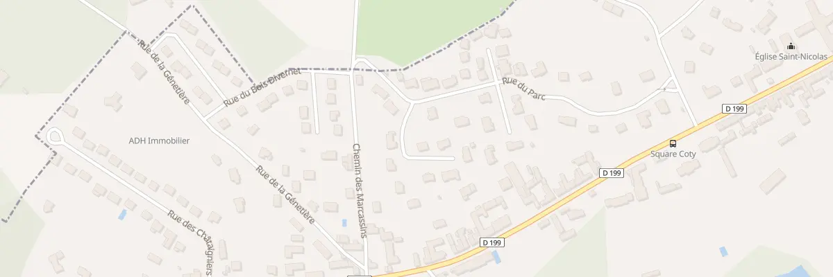 Plan du 3 Rue de la Garance à La Queue-les-Yvelines