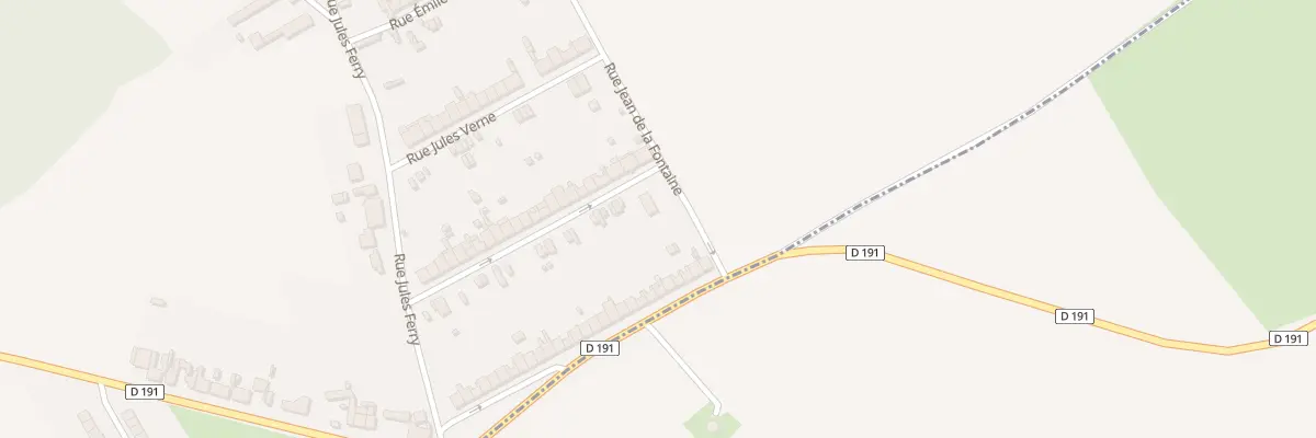 Plan du 51 Rue Alphonse Daudet à Rinxent