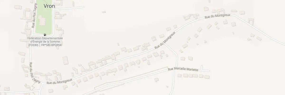 Plan du 37 Rue Montgreux à Vron