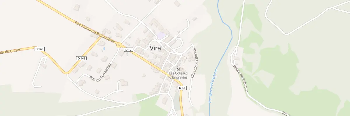Plan du 9 Rue du Calvaire à Vira