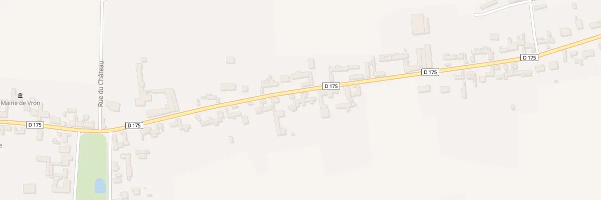 Plan du 34 Rue du Maréchal Leclerc à Vron