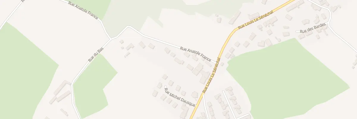 Plan du 14B Rue Anatole France à Ferques
