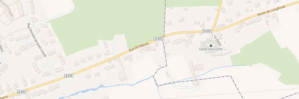 Plan du 588 Rue de Wierre à Samer