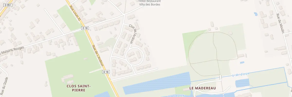 Plan du 8 Clos de l’Ardoux à Cléry-Saint-André