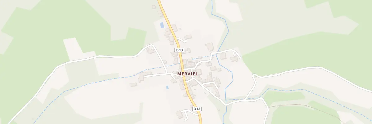 Plan du 8 Le Merviel à Dun