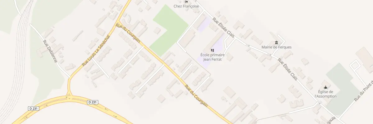 Plan du 7 Rue Victor Hugo à Ferques