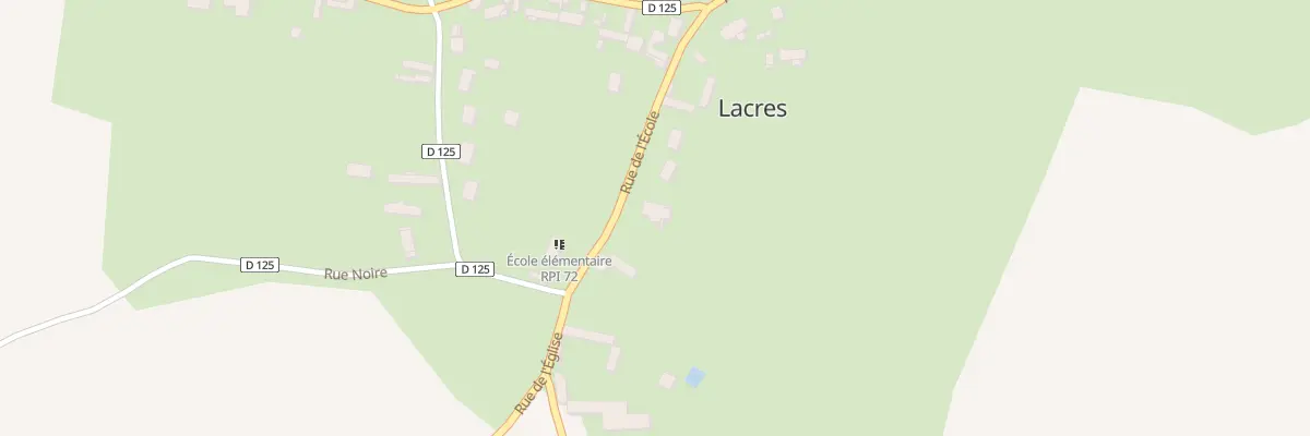 Plan du 121 Rue de l’Ecole à Lacres