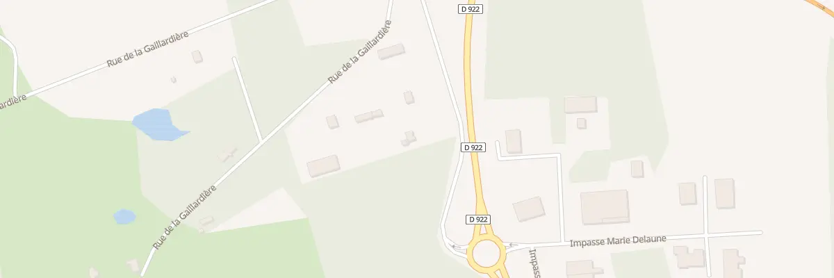 Plan du 17 Rue de la Gaillardière à Villefranche-sur-Cher