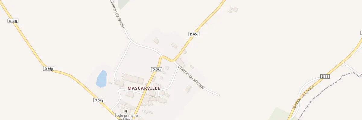 Plan du 60 Che Chemin d’En Mestre Jean à Mascarville