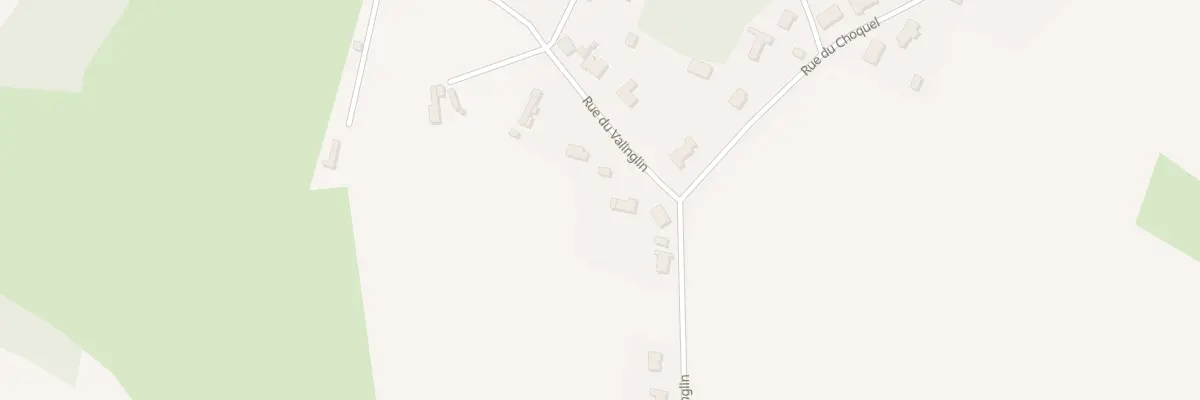 Plan du 671 Rue du Valinglin à Wirwignes