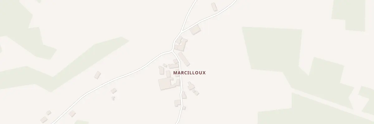 Plan du 14 Marcilloux à Affieux
