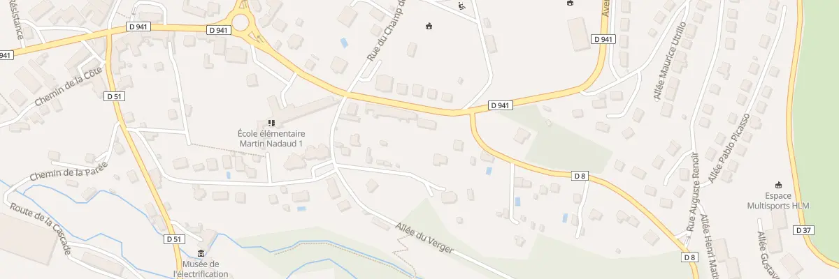 Plan du 13 Av du Petit Bois à Bourganeuf