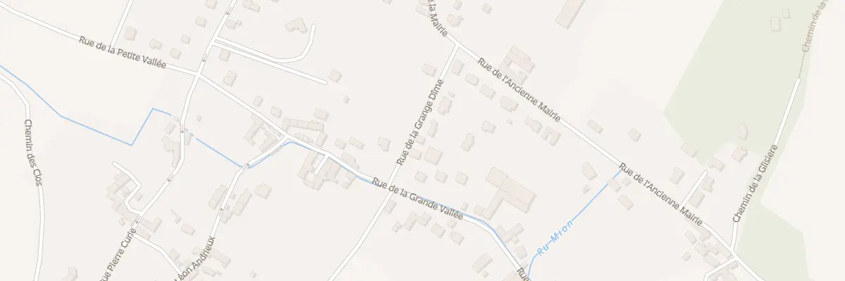 Plan du 2B Rue de la Grange Dîme à Fontenay-Saint-Père