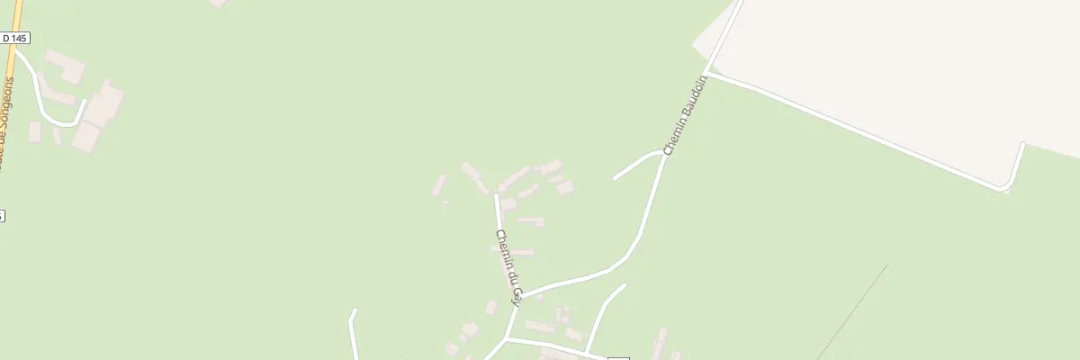 Plan du 6 Che du Gay à Ferrières-en-Bray