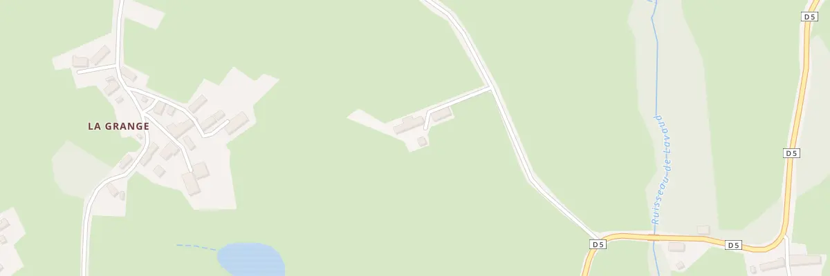 Plan du 14 La Grange à Méasnes