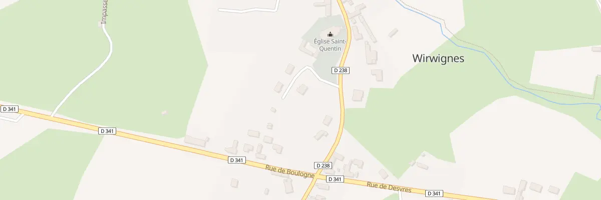 Plan du 220 Imp Boutoille à Wirwignes