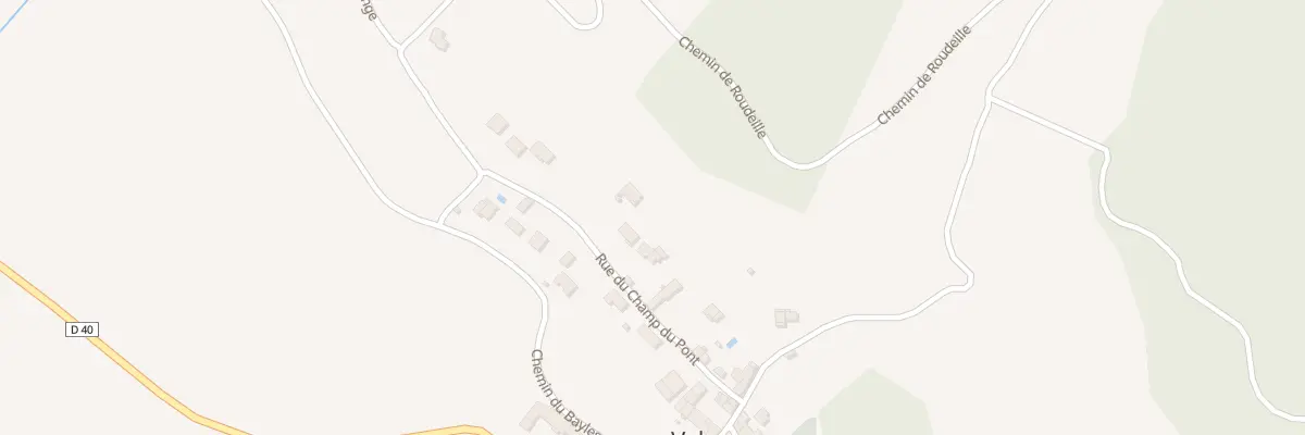 Plan du 5001 Champ du Pont à Vals