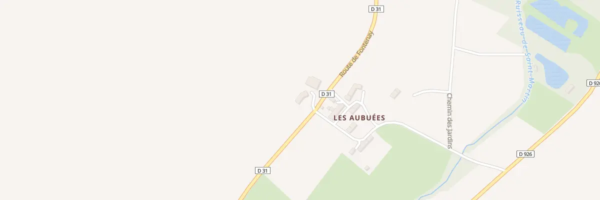 Plan du 5232 Les Aubuees à Liniez