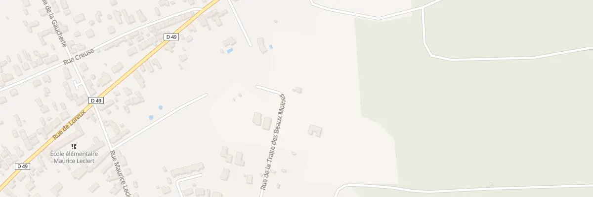 Plan du 195 Rue de la Traite des Beaux Moi à Romorantin-Lanthenay