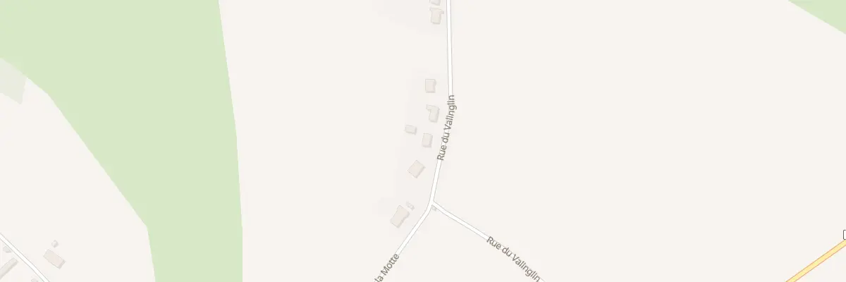 Plan du 389 Rue du Valinglin à Wirwignes