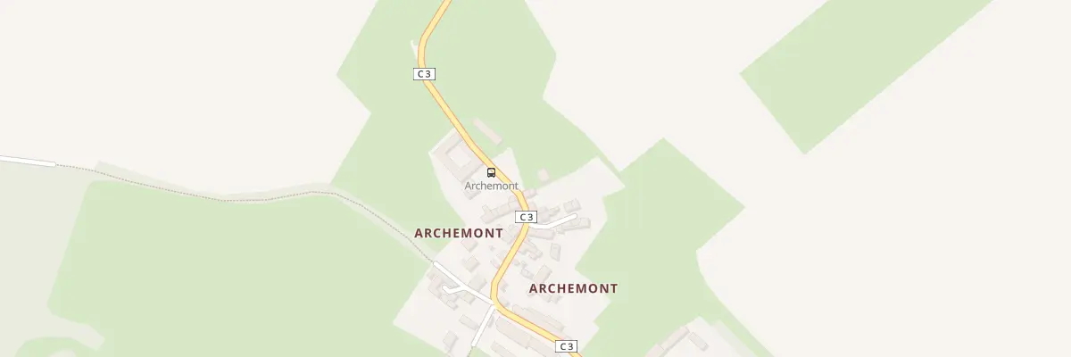 Plan du 6 Hameau d’Archemont à Saint-Gervais