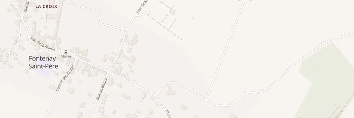 Plan du 14 Rue de Meulan à Fontenay-Saint-Père
