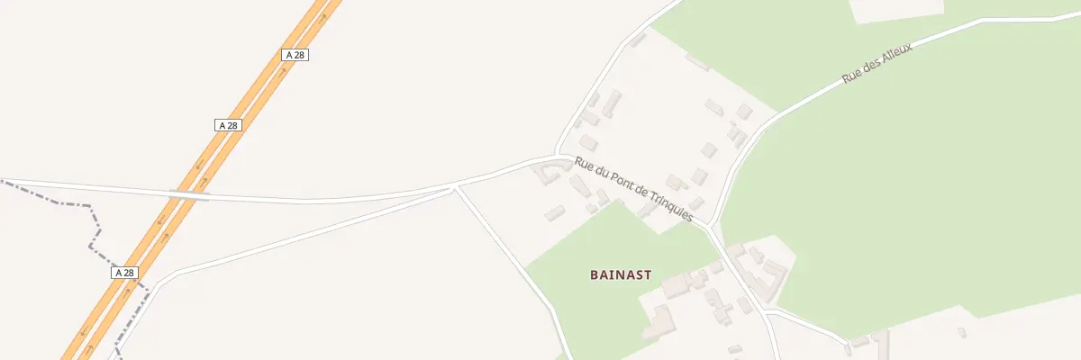 Plan du 10 Rue du Pont de Trinquies à Béhen