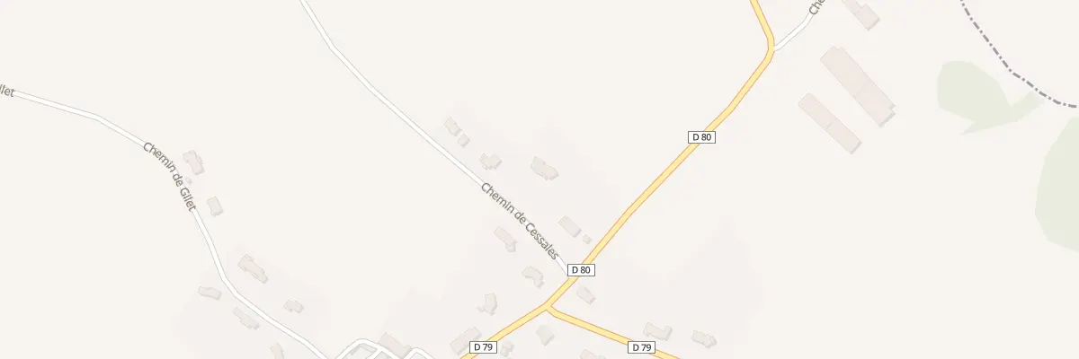 Plan du 145 Entountet à Saint-Vincent
