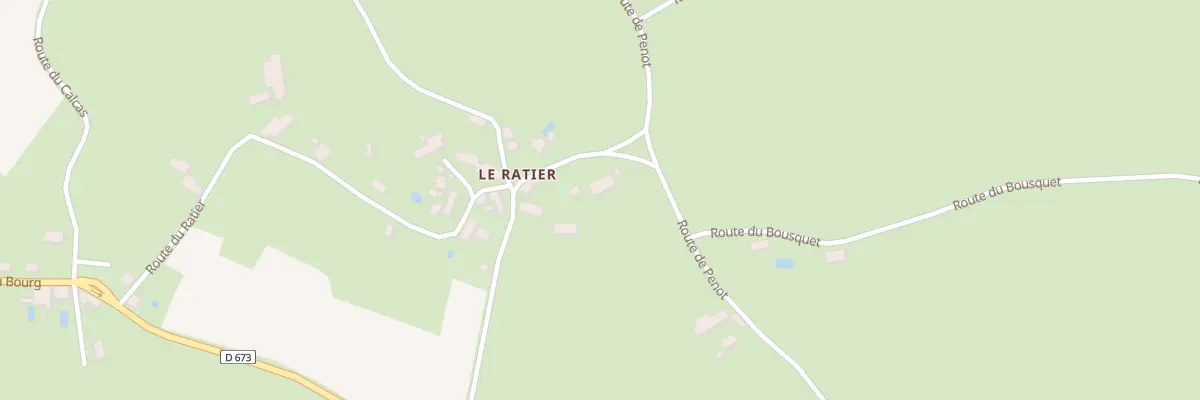 Plan du 5014 Le Ratier à Padirac