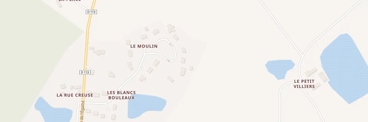 Plan du 9 Lot des Blancs Bouleaux à Villeny