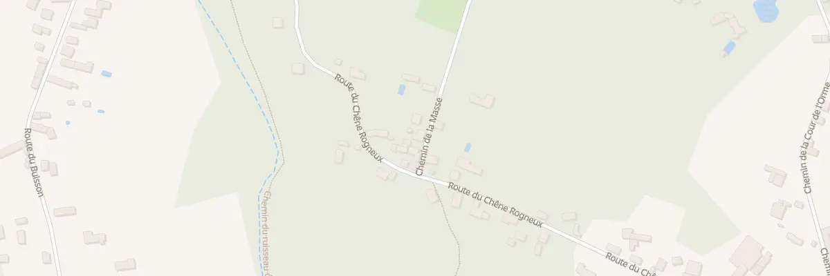 Plan du 14 Che de la Masse à Grosrouvre