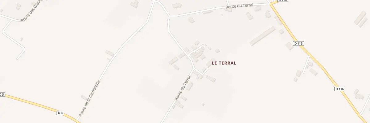 Plan du 5098 Le Terral à Tauriac