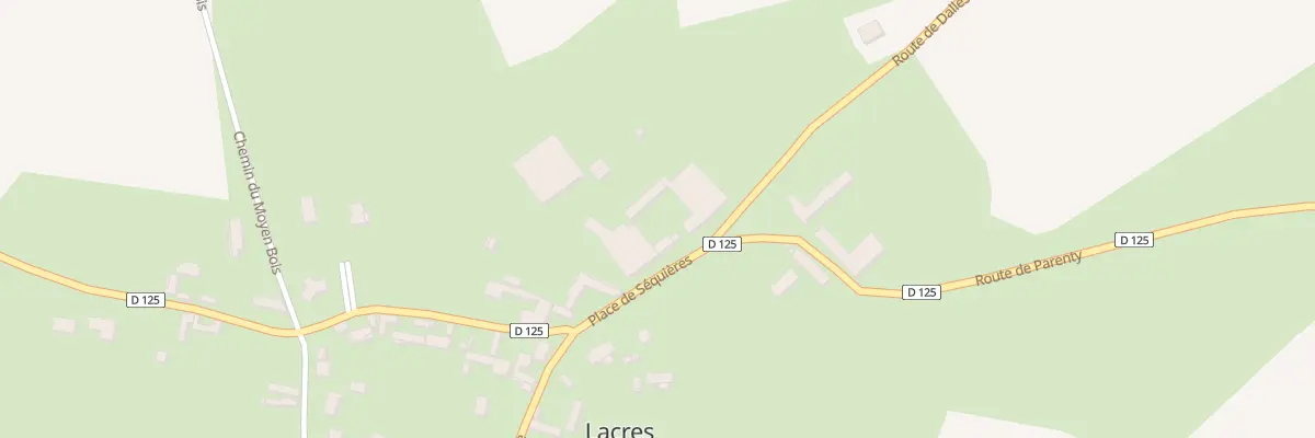 Plan du 113 Pl de Sequieres à Lacres
