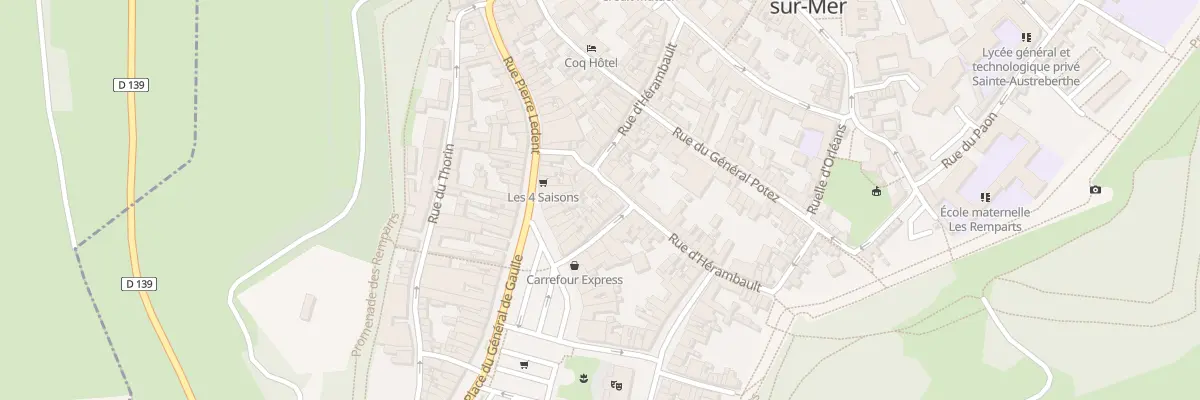 Plan du 54 Rue d’Hérambault à Montreuil-sur-Mer