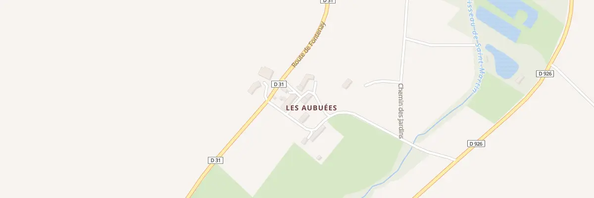 Plan du 5152 Les Aubuees à Liniez